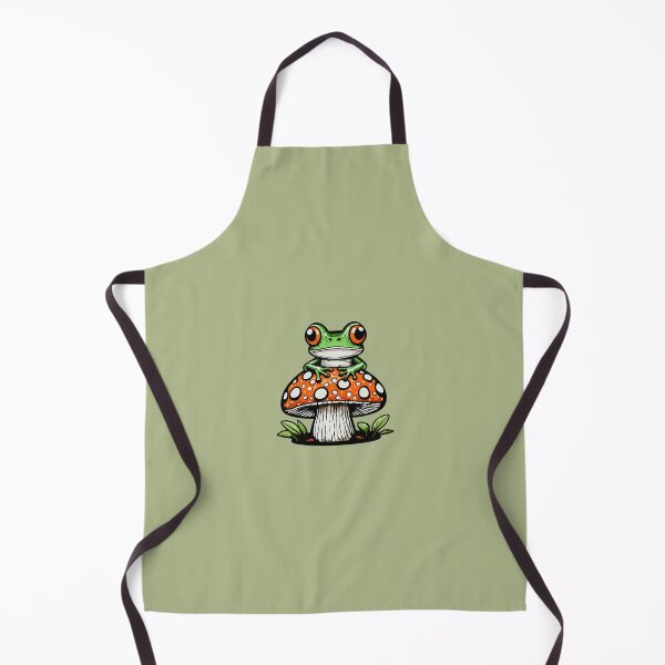Item preview, cute Animated Frog Mushroom designed and sold by Firas Aljazzar.