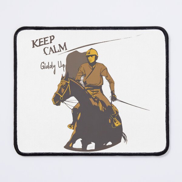 Item preview, Keep Calm and Giddy Up designed and sold by @ndrys.