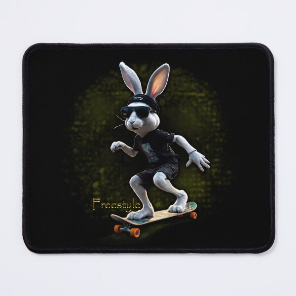 Item preview, Freestyle, RABBIT Skateboard, lightning designed and sold by CrisMor-Art.