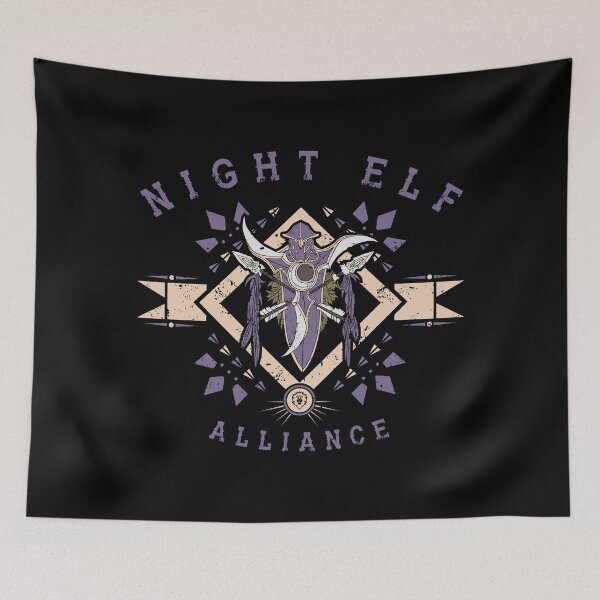 Item preview, NIGHT ELF - TRIBAL CREST designed and sold by EXION CREW.
