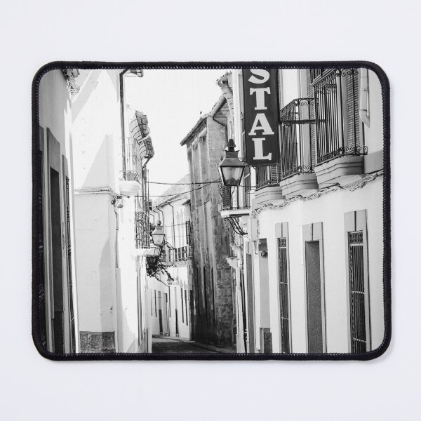 Item preview, Narrow Alleys of Cordoba Black and White Vertical designed and sold by eddiebarronshop.