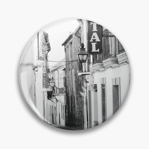 Item preview, Narrow Alleys of Cordoba Black and White Vertical designed and sold by eddiebarronshop.