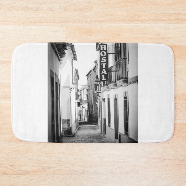 Item preview, Narrow Alleys of Cordoba Black and White Vertical designed and sold by eddiebarronshop.