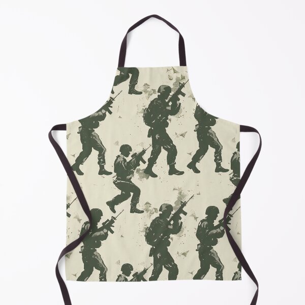 Item preview, Tiled Green Solider Pattern designed and sold by dcrc.
