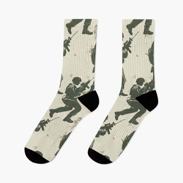Item preview, Tiled Green Solider Pattern designed and sold by dcrc.