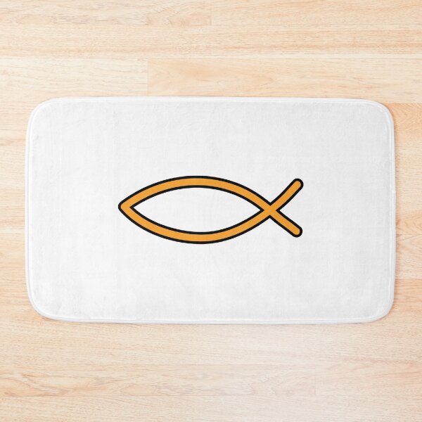 Item preview, Orange Christian Fish designed and sold by EternalRock.