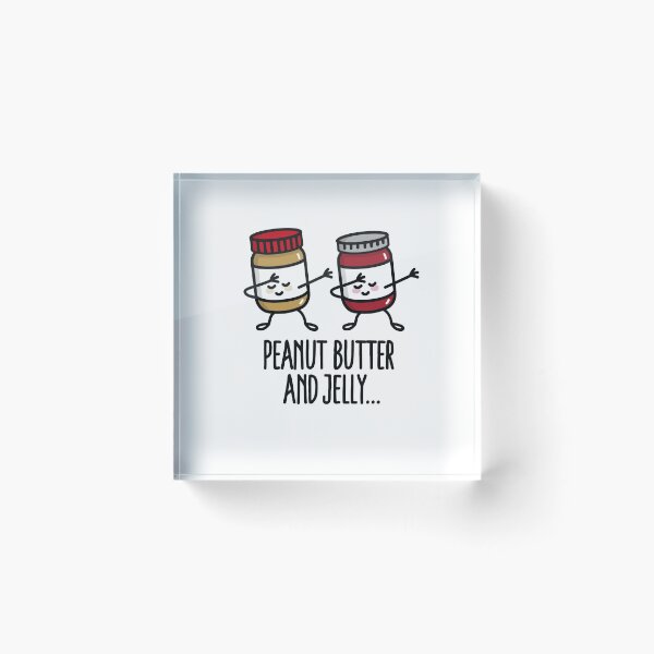 Item preview, Dabbing dab peanut butter and jelly jar designed and sold by LaundryFactory.