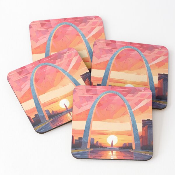 Item preview, Gateway Mosaic: Sunset Arch Dream designed and sold by purrfect pattern.