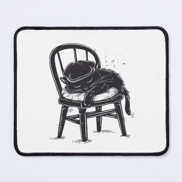 Item preview, Dreamy Catnap: Cute Black Cat Sticker Design designed and sold by zax454.