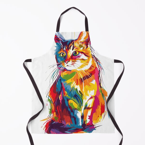 Item preview, Feline in colour designed and sold by DigitalDoodleDK.