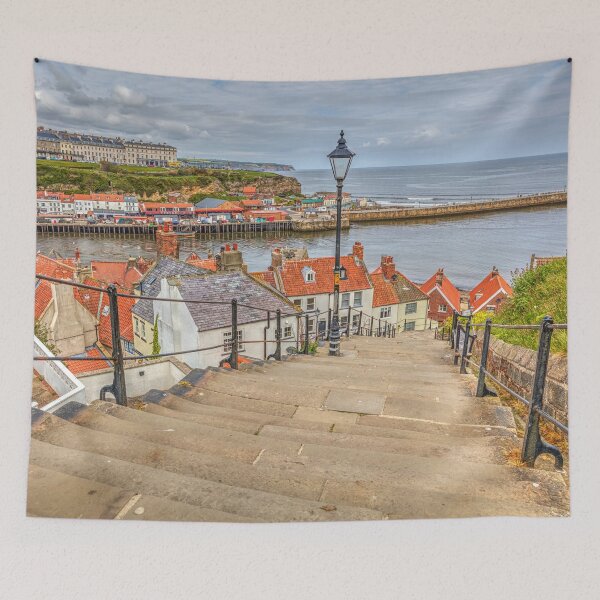 Item preview, 199 Steps From Whitby Abbey  designed and sold by Paul Thompson Photography.