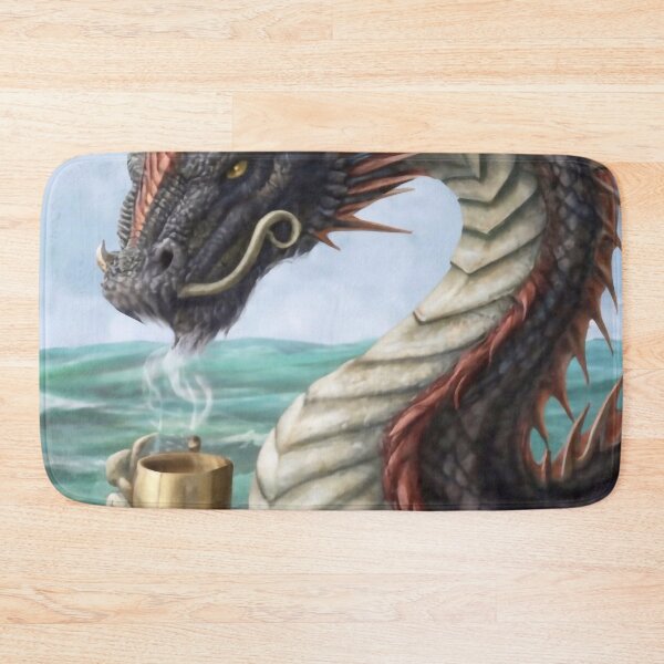Item preview, Dragon drinking tea designed and sold by M-Y-A-R-T-.