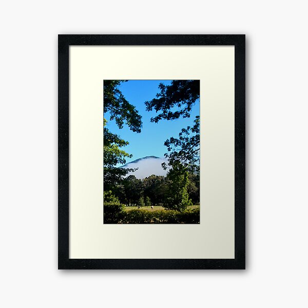 Item preview, Mount Macedon emerging from the clouds designed and sold by Susan Henry.