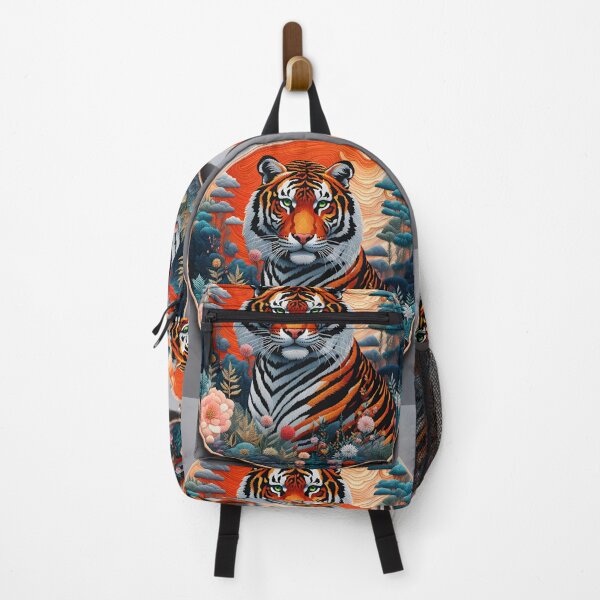 Artikelvorschau, Stickkunst - Hallo, Tiger! entworfen und verkauft von TWNightingale.