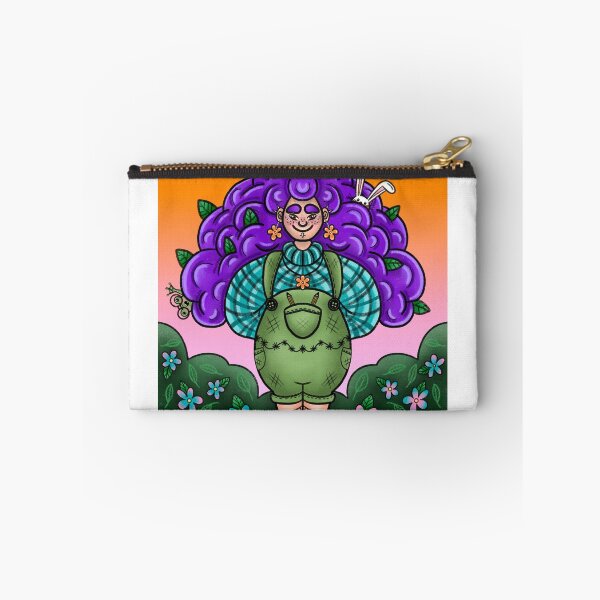 Item preview, Purple-haired green-thumb  designed and sold by ShropshireFox.