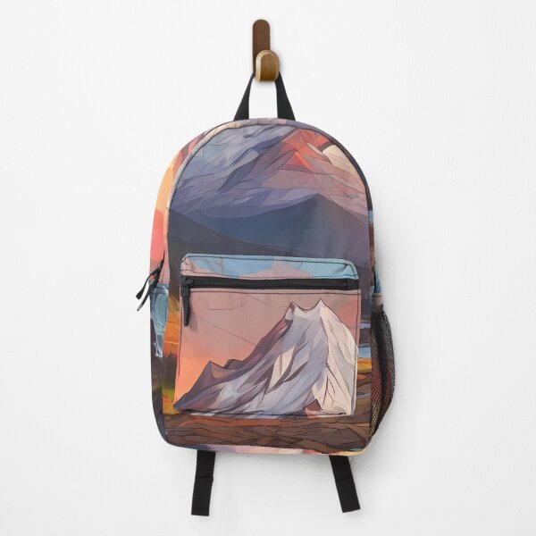 Item preview, Mt. Hood Mosaic: Sunset Summit Dream designed and sold by purrfect pattern.
