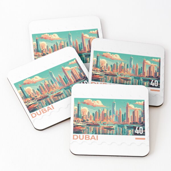 Item preview, Dubai stamp  designed and sold by LorenzoArtZa.