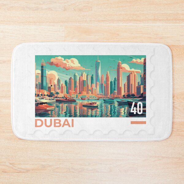 Item preview, Dubai stamp  designed and sold by LorenzoArtZa.