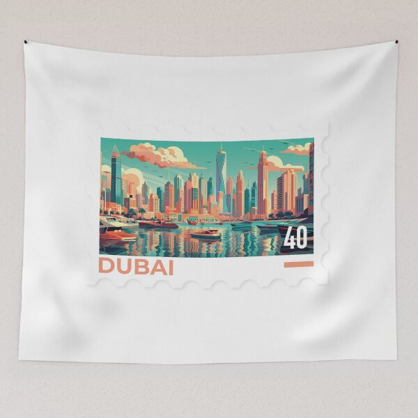 Artikelvorschau, Dubai-Stempel entworfen und verkauft von LorenzoArtZa.