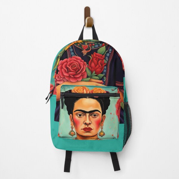 Item preview, Frida Kahlo holding roses designed and sold by Joanne Walsh.