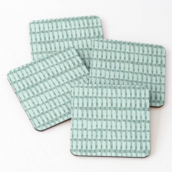 Item preview, Green Brush Strokes, Geometric  designed and sold by OneThreeSix.