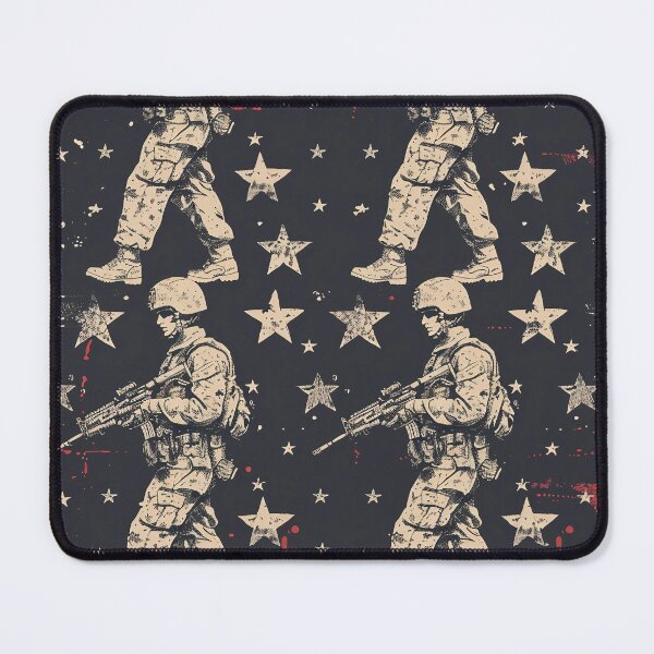 Item preview, Tiled Dark Soldier Pattern designed and sold by dcrc.