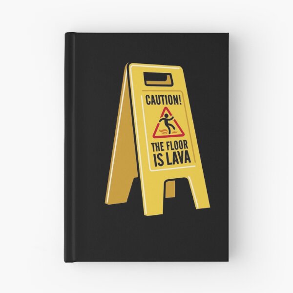 Item preview, Caution the floor is lava designed and sold by LaundryFactory.
