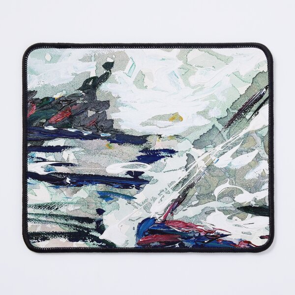 Item preview, In the Harbor - Acrylic Abstract by TSteele.art designed and sold by TSteeleArt.