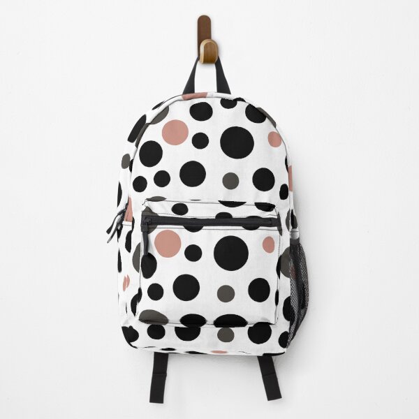 Item preview, Monochrome Rose Polka designed and sold by Pink Lemon.