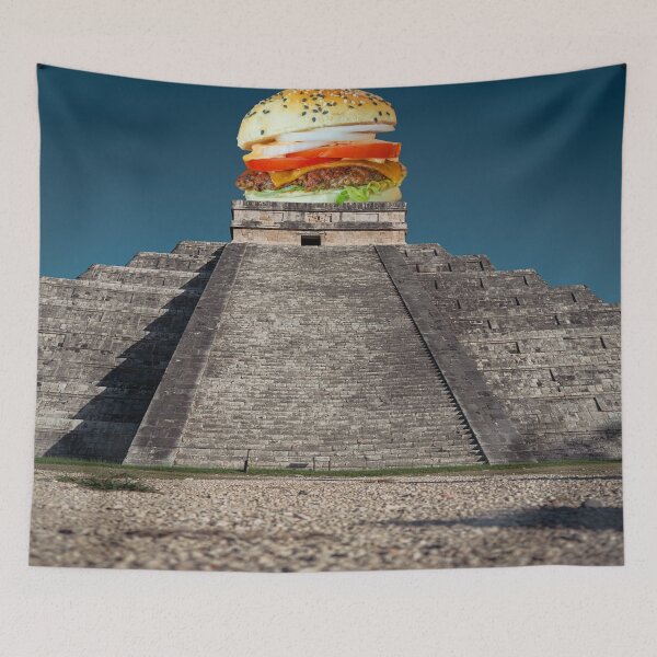 Item preview, Burger Pyramid designed and sold by Surreallytee.