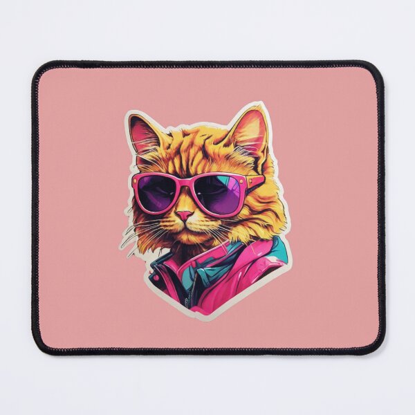 Item preview, Designer Cat: Party in 80s Style. designed and sold by NewtBoo.