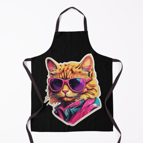 Item preview, Designer Cat: Party in 80s Style. designed and sold by NewtBoo.