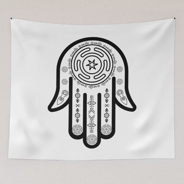 Item preview, Hecate Hamsa Hand designed and sold by hamsasoul.