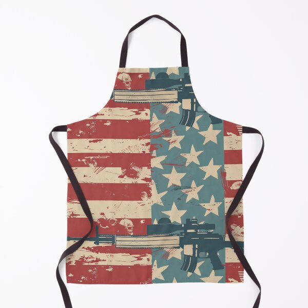 Item preview, Tiled Flag and Rifle Pattern designed and sold by dcrc.