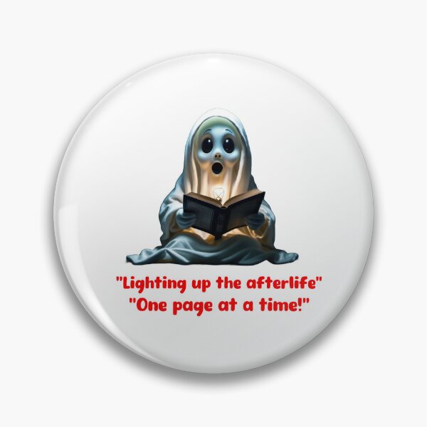 Item preview, Reading ghost designed and sold by NagalkarArtWork.