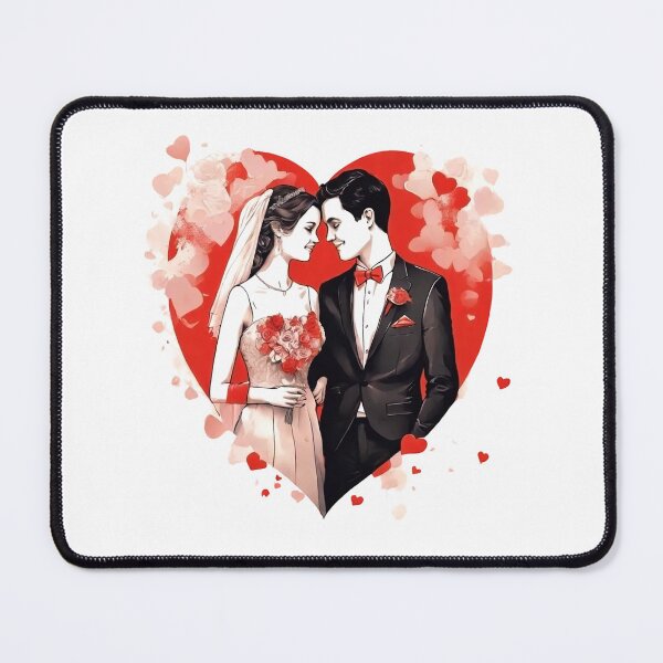 Item preview, Wedding Couple Heart designed and sold by Digiheart.