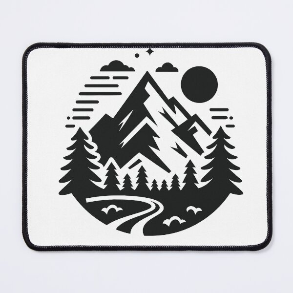 Item preview, Captivating Landscape Illustration designed and sold by Pattern-Parade.
