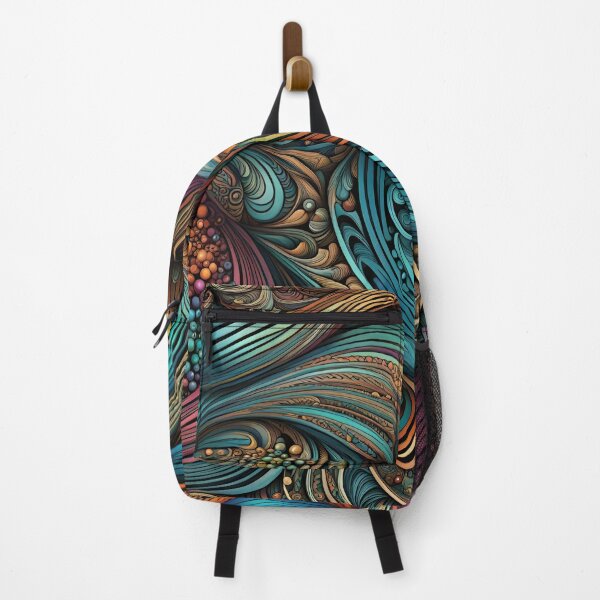 Item preview, Abstract Curves Colorful Pattern Swirls Lines designed and sold by ShaViArt.