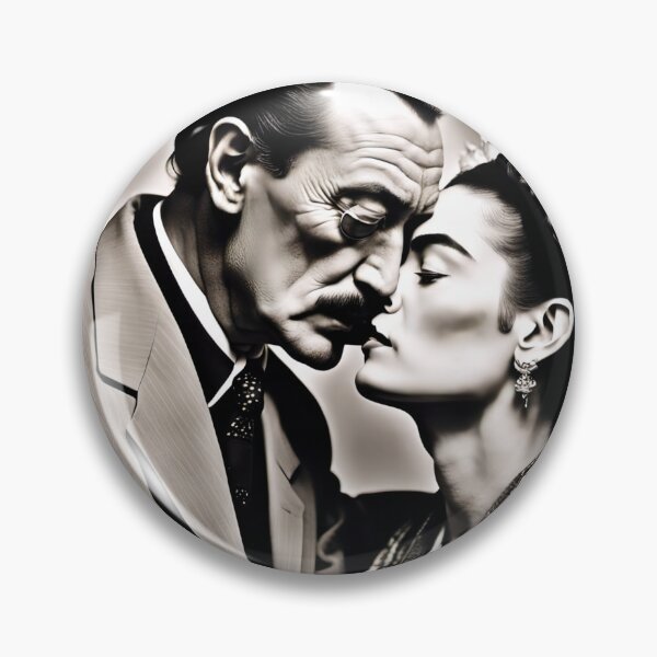 Item preview, Frida Kahlo kissing Dali designed and sold by Joanne Walsh.