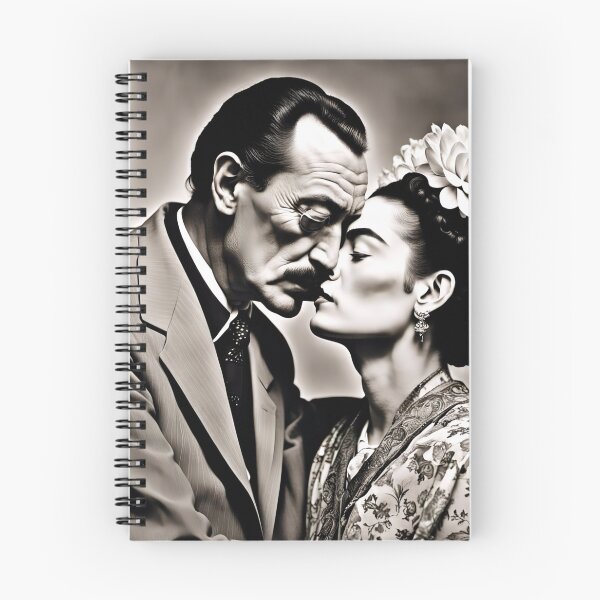 Item preview, Frida Kahlo kissing Dali designed and sold by Joanne Walsh.