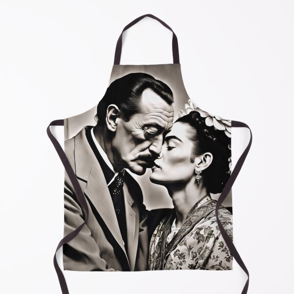 Item preview, Frida Kahlo kissing Dali designed and sold by Joanne Walsh.