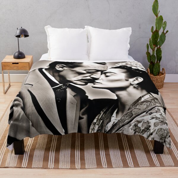 Item preview, Frida Kahlo kissing Dali designed and sold by Joanne Walsh.