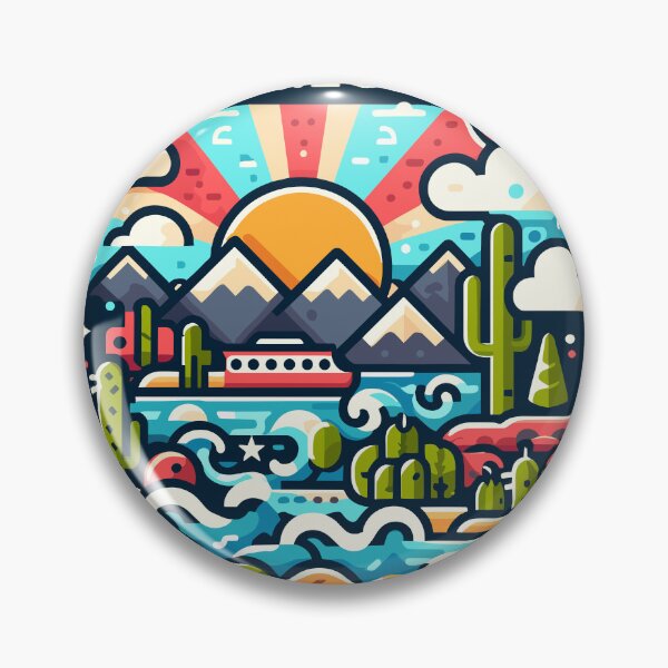 Aperçu de l'œuvre L'Odyssée de l'Arizona créée et vendue par Pattern-Parade.