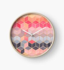 Happy Cubes Clock