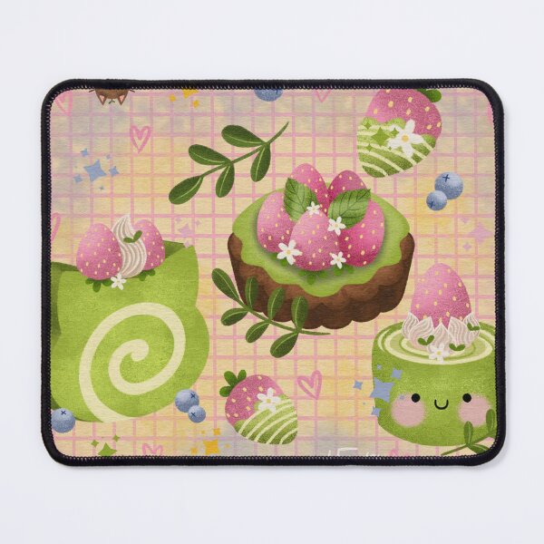 Item preview, Matcha snack time designed and sold by ShropshireFox.