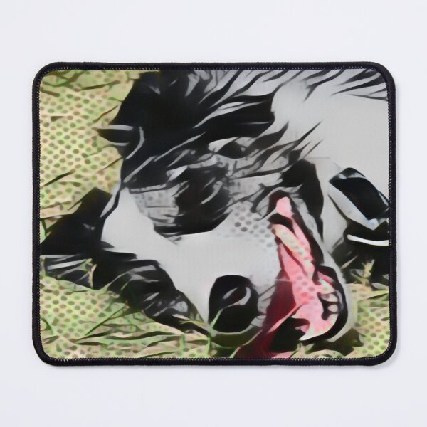 Item preview, Warn Out Collie In Pointillism designed and sold by Fearless-Fox.