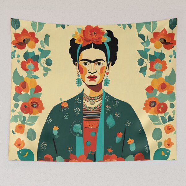 Item preview, Naive Frida Kahlo  designed and sold by Joanne Walsh.