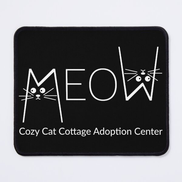 Item preview, Cozy Cat Meow designed and sold by CozyCatCottageAC.