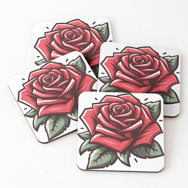 Item preview, Minimalist Rose Illustration designed and sold by Colorful Dreams.