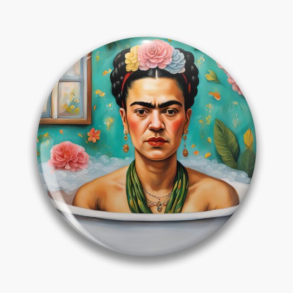 Item preview, Frida Kahlo in tub designed and sold by Joanne Walsh.